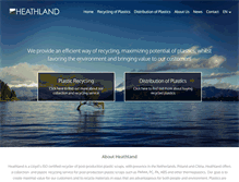 Tablet Screenshot of heathland.com